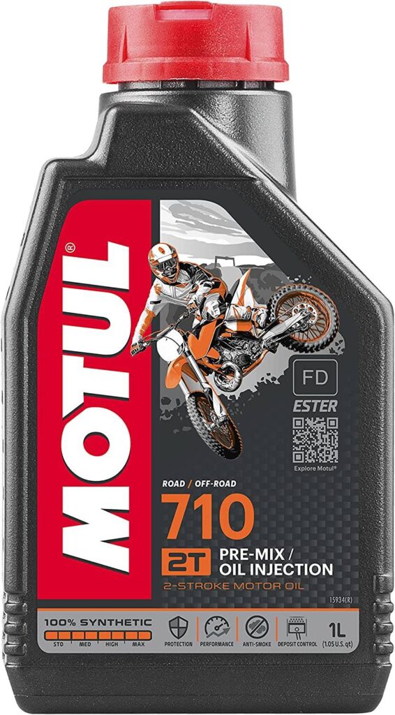 Motul 104034 710 Best Ester Based Synthetic 2-Stroke Oil